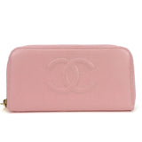 Chanel Long Wallet Caviar Leather Wallet