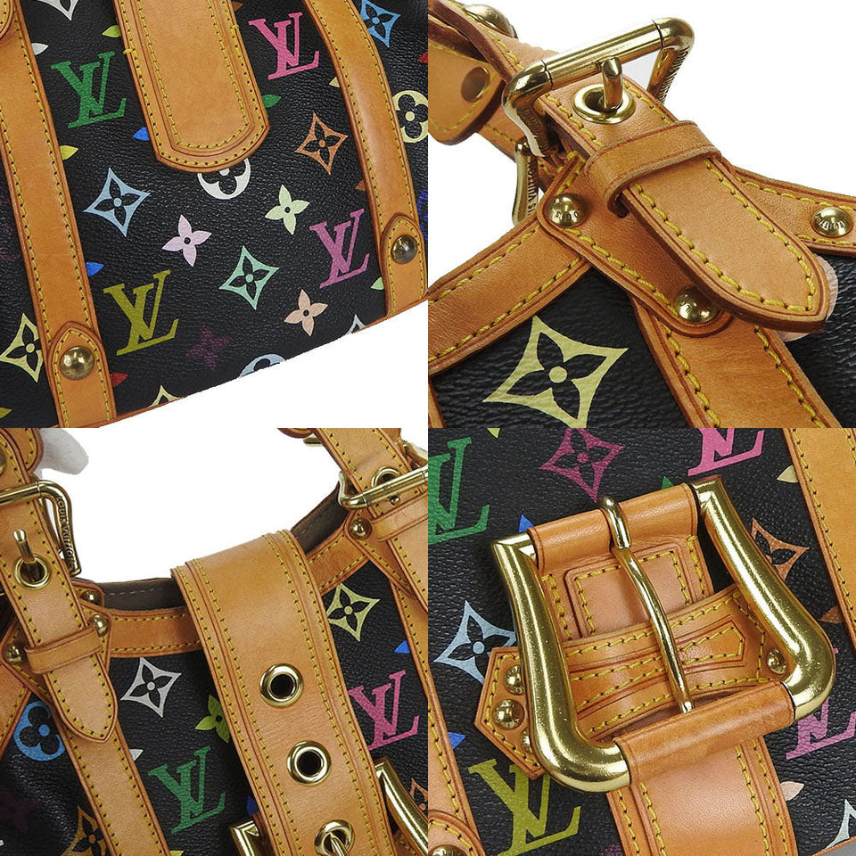 Louis Vuitton Theda GM Multicolor Noir Black