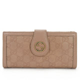 Gucci Long Wallet Purse 269970 Guccisima leather pink beige Guccisima