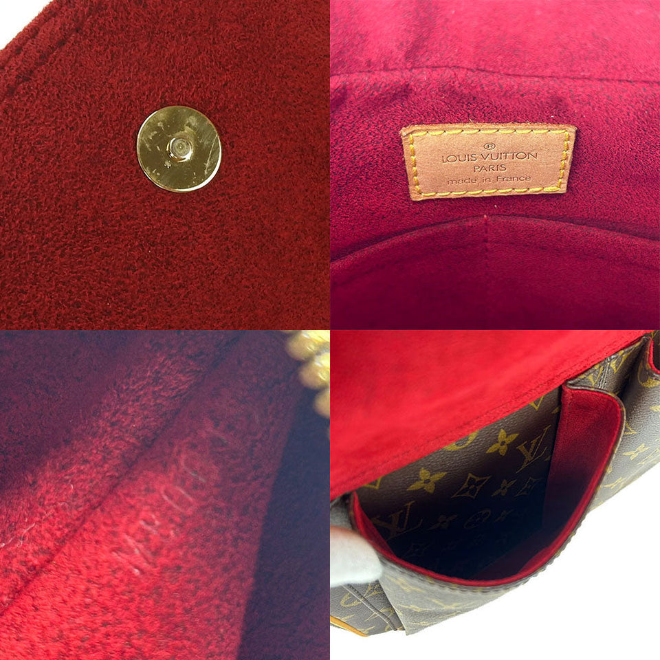Louis Vuitton Shoulder Bag Multiple Cite Monogram Leather
