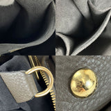 Louis Vuitton Shoulder Bag Monogram Mahina XS Gray Leather