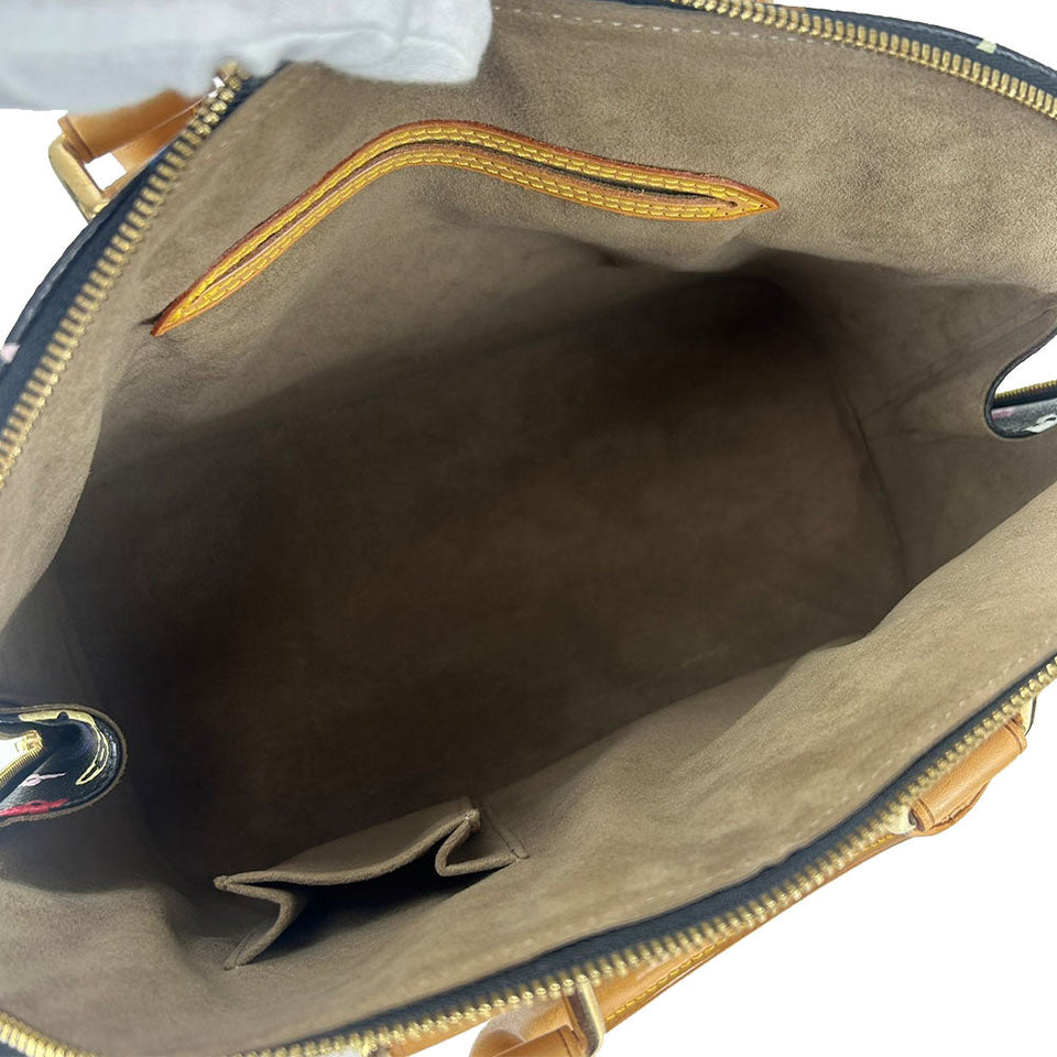 Louis Vuitton Handbag Alma Monogram Multicolor Noir Black