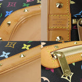 Louis Vuitton Handbag Alma Monogram Multicolor Noir Black