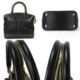 Louis Vuitton Handbag Lockit PM Suhari Noir Black