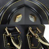 Louis Vuitton Handbag Lockit PM Suhari Noir Black