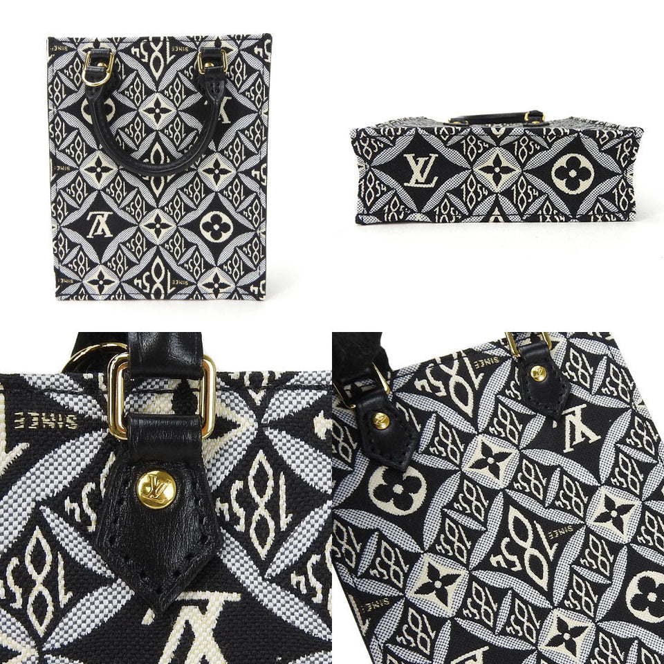 Louis Vuitton Shoulder Bag Petite Sac Plat Monogram Jacquard