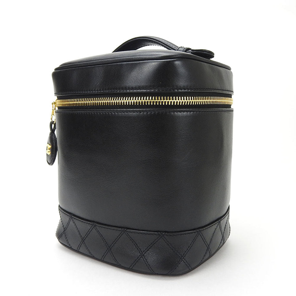 Chanel Bicolore Leather Vanity Bag