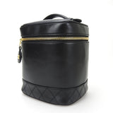 Chanel Bicolore Leather Vanity Bag
