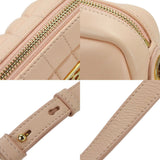 Burberry Shoulder Bag leather pink Mini Roller Women