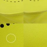 Hermes Shoulder Bag Epsom yellow Evelyn 3GM Women