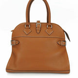 Hermes Handbag Taurillon Clemence Brown Atlas 35 Women
