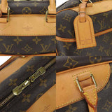 Louis Vuitton Handbag Monogram Deauville PVC
