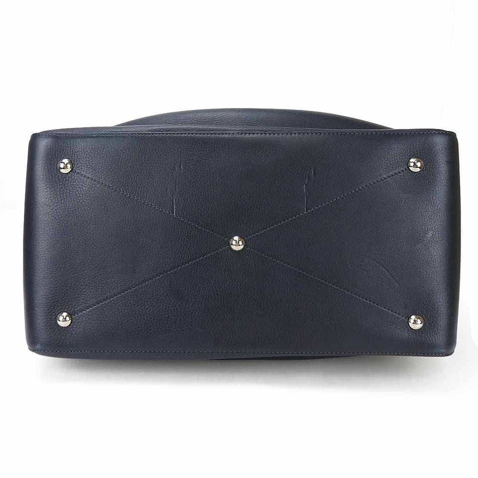 Louis Vuitton 2Way Boston Bag Neo Greenwich Blue Marine Leather