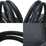 Louis Vuitton 2Way Boston Bag Neo Greenwich Blue Marine Leather