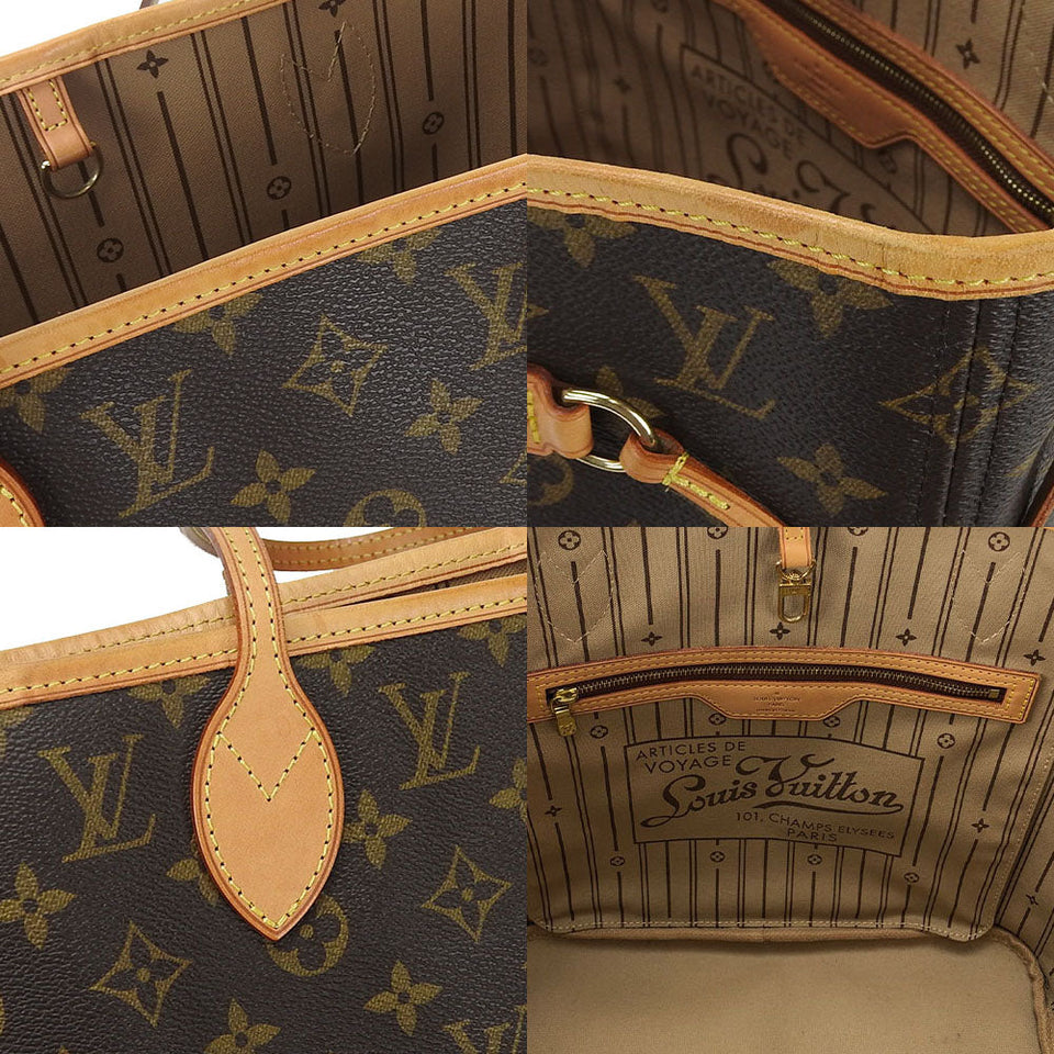 Louis Vuitton Neverfull MM Tote Bag Monogram