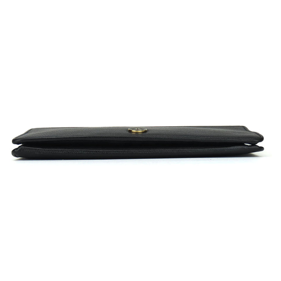 Chanel Coco A20904 Leather Long Wallet