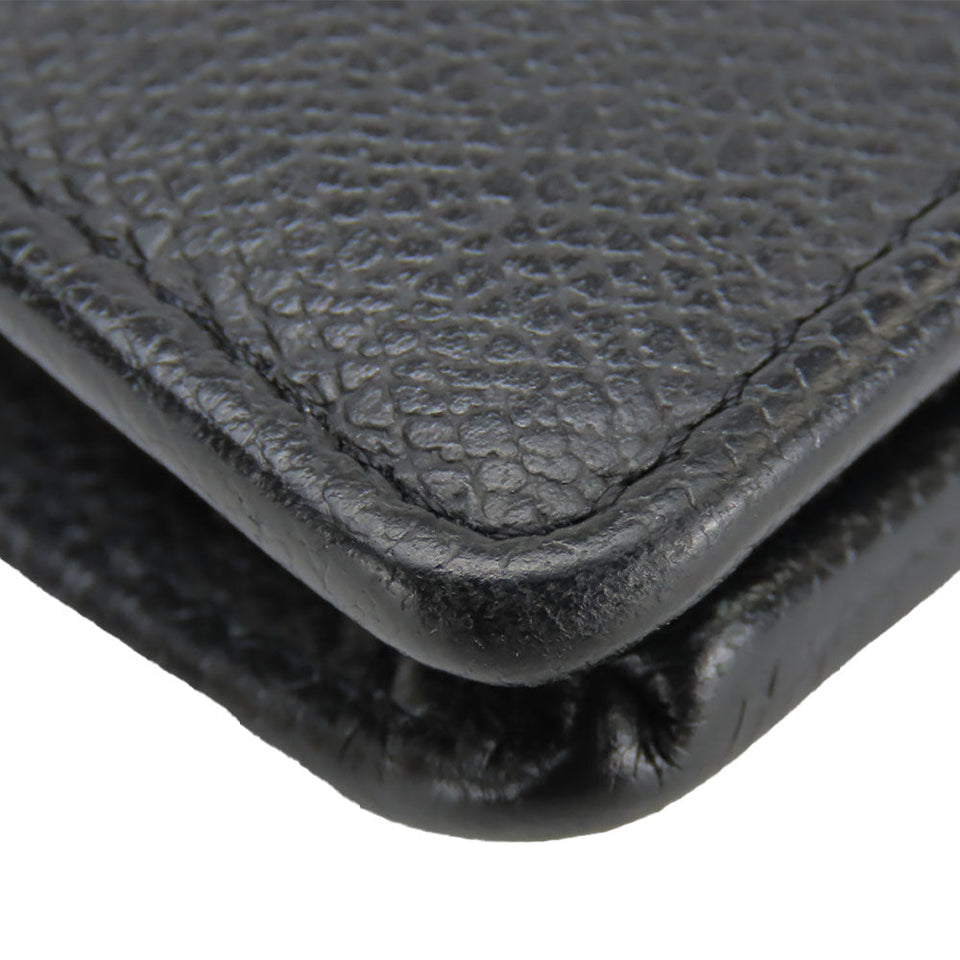 Chanel Coco A20904 Leather Long Wallet