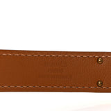 Hermes Epsom Kelly Belt White