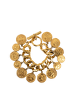 Chanel Gold Metal Bracelet | Bags Junction