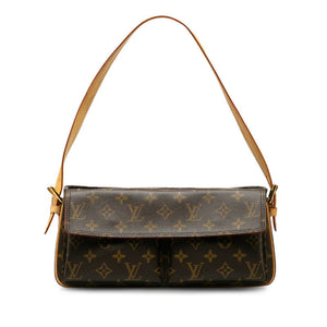 Louis Vuitton Monogram Shoulder Bag PVC/Leather Brown