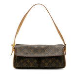 Louis Vuitton Monogram Shoulder Bag PVC/Leather Brown