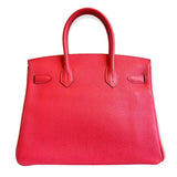 Hermes 30cm Bougainvillea Clemence w/ Palladium Hardware