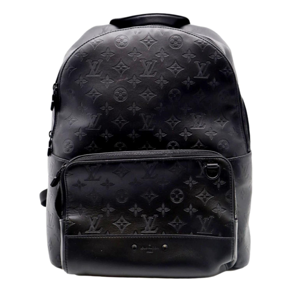 Louis Vuitton Racer Monogram Leather Backpack Black