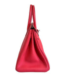 Hermes 30cm Bougainvillea Clemence w/ Palladium Hardware