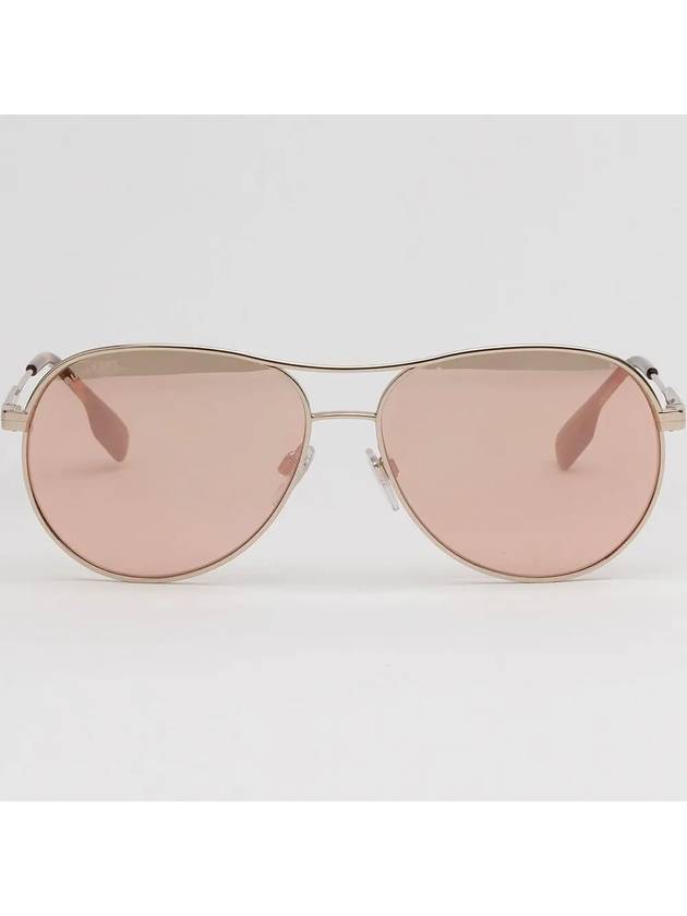 Luxury Burberry Eyewear Tara Boeing Sunglasses Light Gold