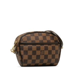Louis Vuitton Pochette Ipanema Damier Shoulder Bag Crossbody Bag Brown