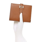 Hermes Epsom Bearn Compact Wallet Gold