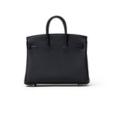 Hermes Birkin 25 Black Togo Palladium Hardware