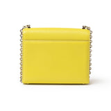 Hermes Mini Verrou Chaine Bag Lime Chevre Mysore Palladium Hardware