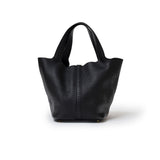 Hermes Picotin 26 Black Clemence Gold Hardware