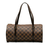 Louis Vuitton Damier Papillon 30 Handbag Brown PVC Leather
