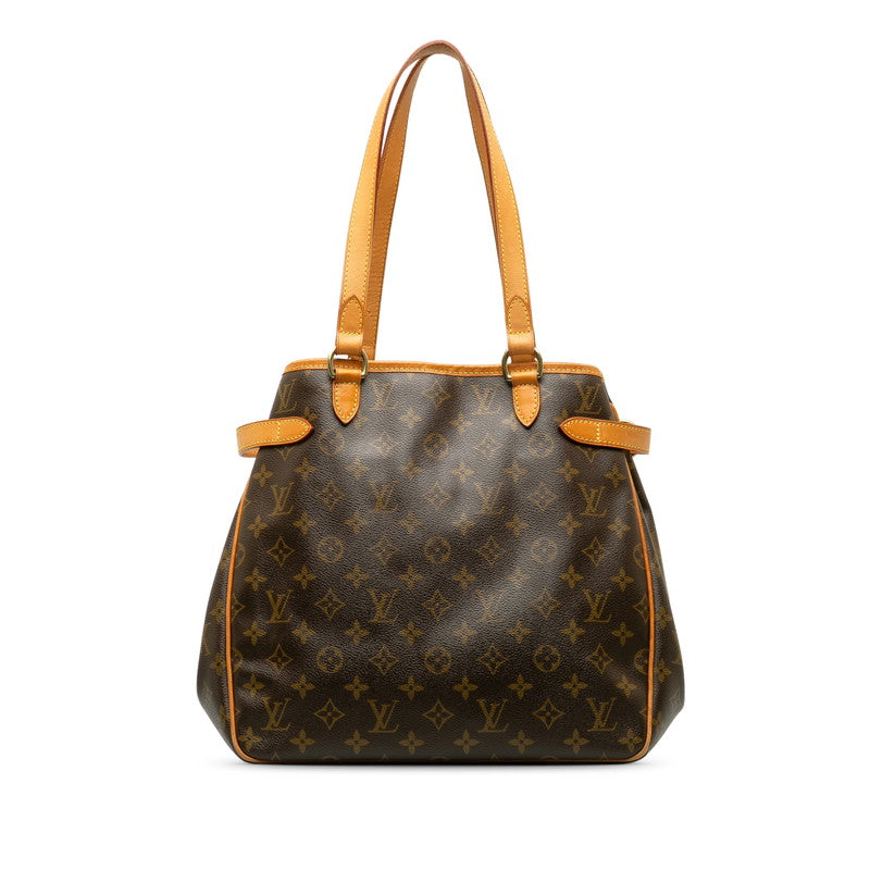 Louis Vuitton Monogram Bag Leather Brown