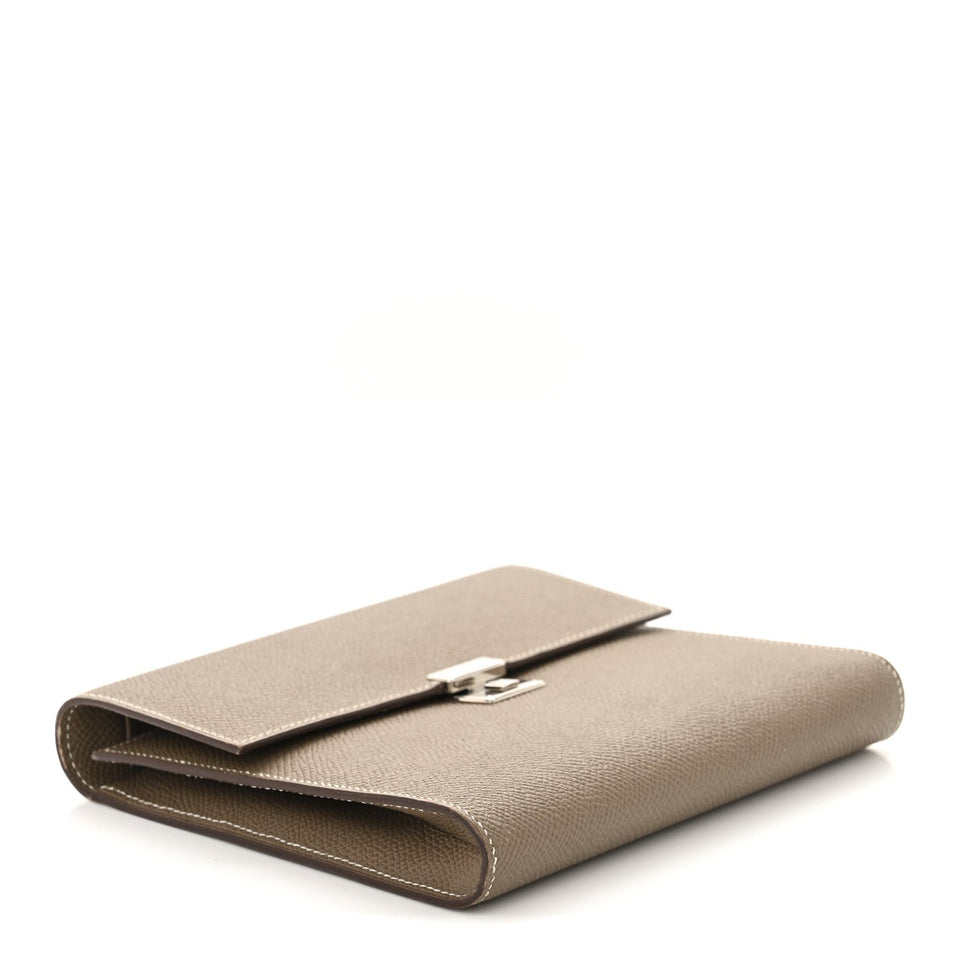Hermes Epsom Clic 16 Wallet Etoupe