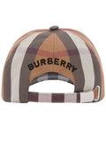 Luxury Burberry Vintage Check Classic Base Ball Cap Brown