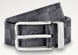 Louis Vuitton PONT NEUF DAMIER GRAPHITE 35MM BELT