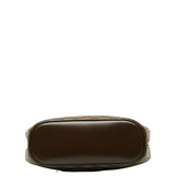 Louis Vuitton Louis Vuitton Damière Handbag PVC/Leather Evan Brown Ladies