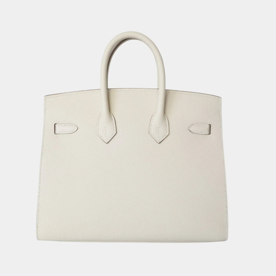 Birkin 25 Epsom Craie PHW