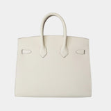 Birkin 25 Epsom Craie PHW