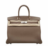 HermesBirkin 35 Etoupe Bag Togo PHW