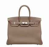 HermesBirkin 35 Etoupe Bag Togo PHW
