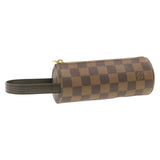 Louis Vuitton Damier Ebene Golf Cup 1998 Pouch LV Auth am199b Clutch