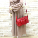 Saint Laurent- Paris Baby Duffle Handbag Red