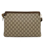 Gucci Web Sherry Line GG Canvas Shoulder Bag Beige Red Green bs1024