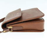 Luxury BurberrySs Shoulder Bag Leather Brown Auth bs11137