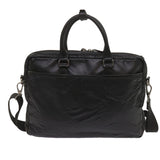 Luxury Burberry Shoulder Bag Leather 2Set Brown Black Auth bs11672