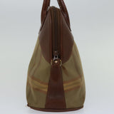 Luxury BurberrySs Hand Bag Canvas Brown Auth bs12031